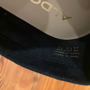 Aldo Black Suede Women’s flats